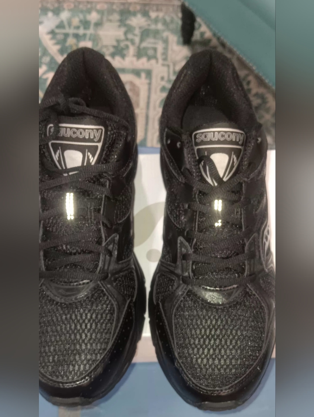Saucony Men’s Black Running Sneakers